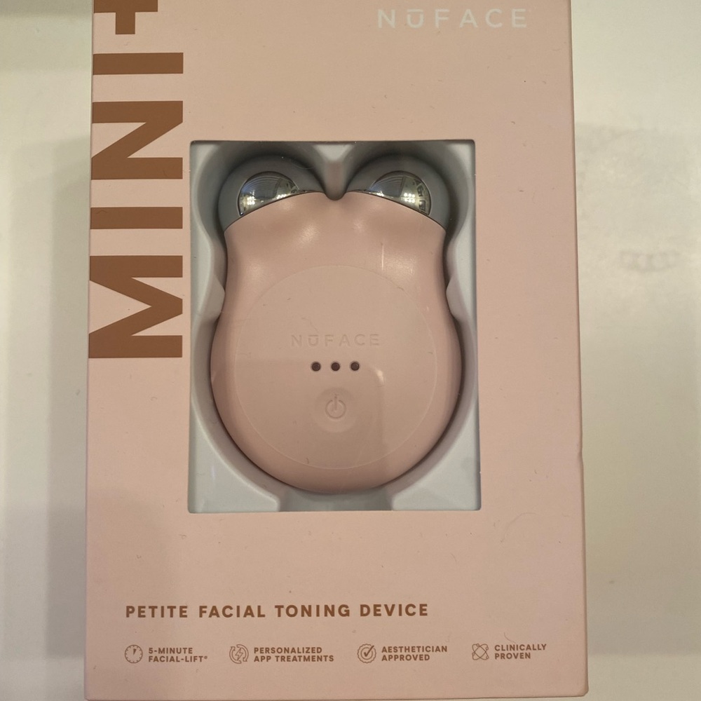 NuFace Mini+ Facial Toning Device - Pink